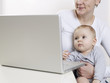 mutter am arbeiten