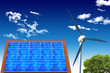 Maison solaire nuage renouvlable Maison solaire nuage renouvlable