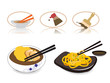 Noodle Icon Set Noodle Icon Set