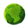 Photo: Green Earth, covered with grass Green Earth, covered with grass