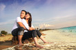 couple at beach