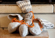 Calze di lana ripiene di dolci