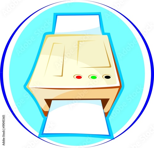 Illustration: Illustration of a Photostat machine Illustration of a Photostat machine