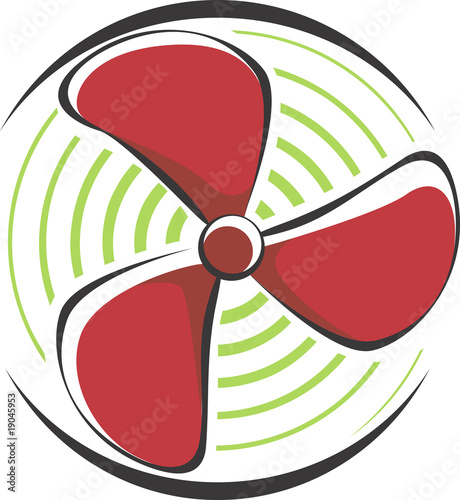 Illustration: Illustration of a fan using for cooling in engines Illustration of a fan using for cooling in engines