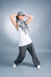 Hip hop female performing
