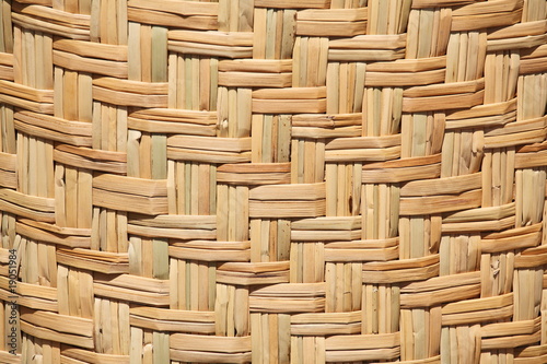 Photo: Floor mat made from woven reeds background © Vladimir Melnik # Photo: Floor mat made from woven reeds background © Vladimir Melnik #