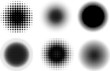 Halftone dots