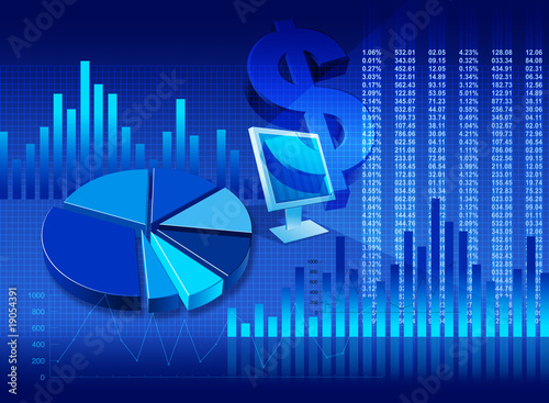 Illustration: American finance American finance