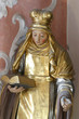 Saint Bridget of Sweden, St. Catherine church Zagreb