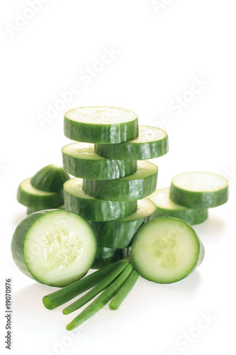 Photo: green cucumber green cucumber