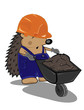hedgehog builder with cart hedgehog builder with cart