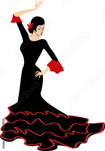 Flamenco+dancer+cartoon