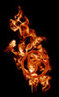 Brennendes BDSM Symbol