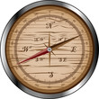 wooden compass
