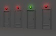 You door is open