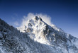 Winterliche Alpen
