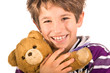 Boy with teddy