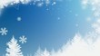 Weihnachten, Hintergrund hellblau, loop 9:19 s