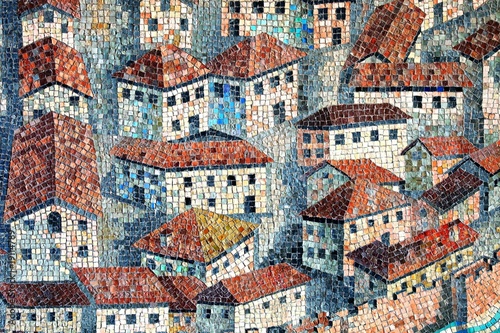 Foto: Alstadt Mittelalter, Mosaik, Scoula Silimbergo, Italia Alstadt Mittelalter, Mosaik, Scoula Silimbergo, Italia