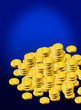 Gold dollar coins