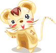 mouse eating cheese