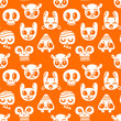 Seamless doodles background