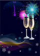 New Year background