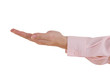 offene Frauenhand offene Frauenhand