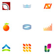 Logo design set Logo design set