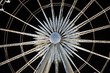 Detail of a ferris wheel
