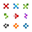 Logo design set Logo design set