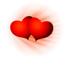 San valentine two hearts