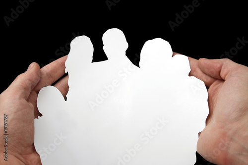 Photo: scherenschnitt großfamilie scherenschnitt großfamilie