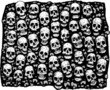 Wall of skulls.