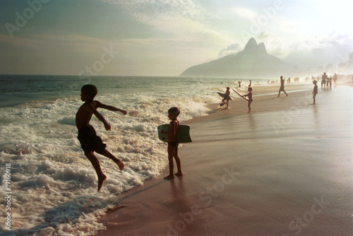 Photo: Ipanema beach, Rio de Janeiro, Brazil Ipanema beach, Rio de Janeiro, Brazil