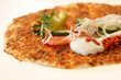Foto: Lahmacun mit Salat Lahmacun mit Salat