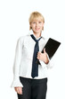 business woman isolated