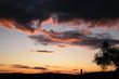 Sonnenuntergang in der Toscana
