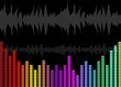 Illustration of music graph Illustration of music graph