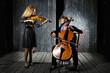 Ñello and violin musicians