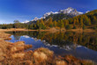 Bergsee mit Spiegelung