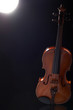 beautiful vintage violin over dark background beautiful vintage violin over dark background
