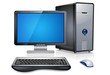 Realistic Computer Workstation