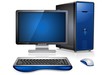 Realistic Desktop Computer