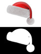 Santa's hat series (isolated + alpha channel for fur)