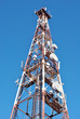 Television tower against the sky Television tower against the sky