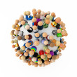 Cartoon Crowd, Sphere Cartoon Crowd, Sphere