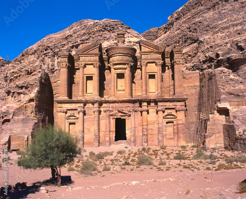 Photo: Ed Deir monastery in Petra Ed Deir monastery in Petra