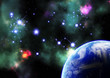宇宙空間のイメージ