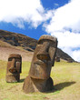 Foto: Easter Island moai at Rano Raraku quarry Easter Island moai at Rano Raraku quarry